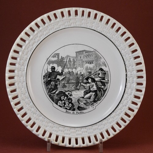 assiette LONGWY TRÈS RARE