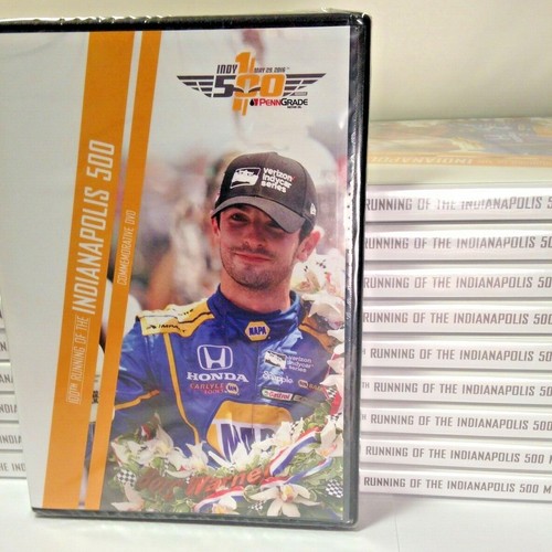 2016 Indianapolis Indy 500 100th Running DVD Alexander Rossi Andretti - Picture 7 of 7
