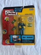 MR BURNS Simpsons Playmates Intelli-tronic Interactive Figure New Voice Activate