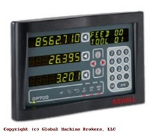 NEWALL DP700 GRINDER PACKAGE DRO Digital Readout 6" x 12", other sizes available