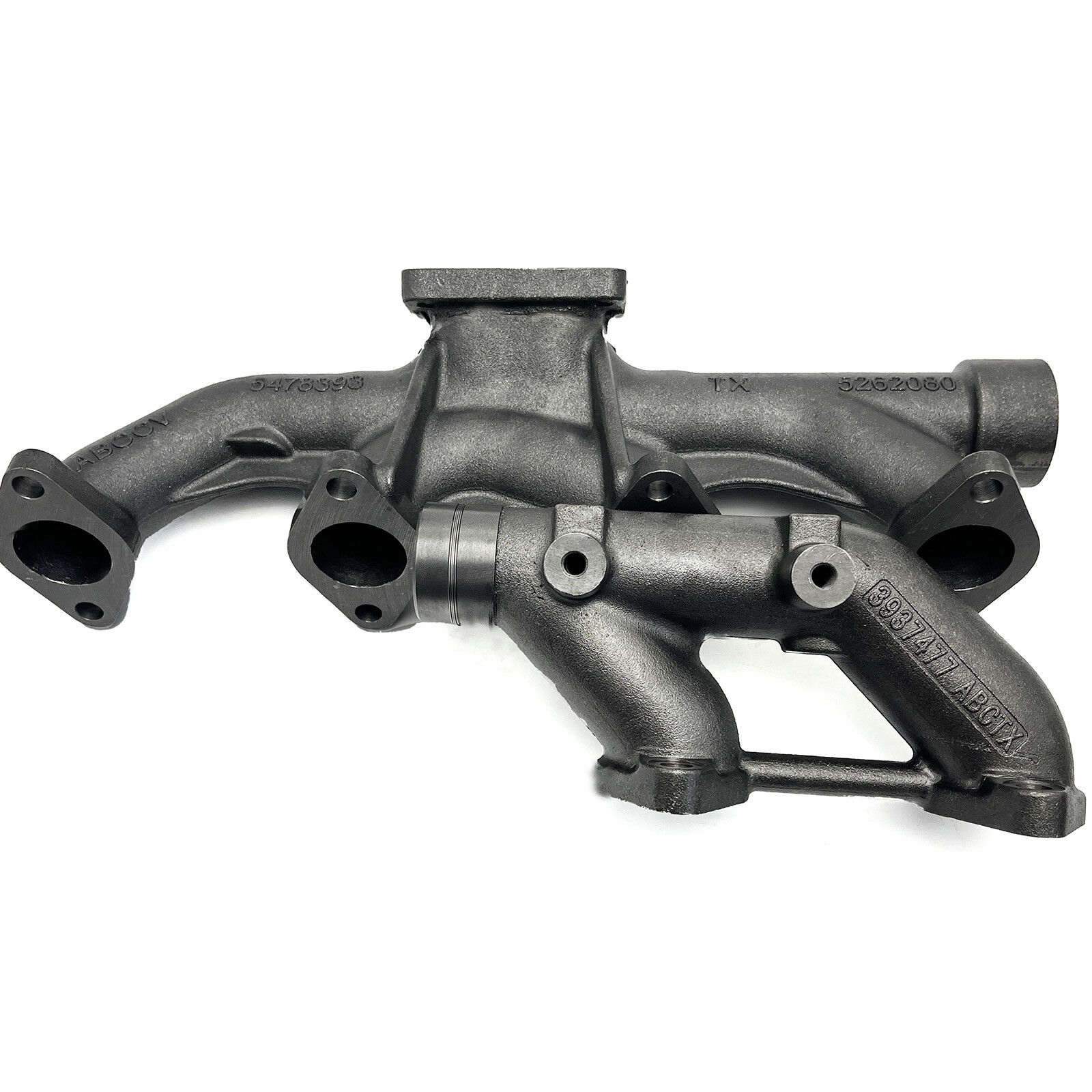 Manifold Long 3964070 and Short 3937477 for Cummins 8.3 8.9 8.3C QSC ...
