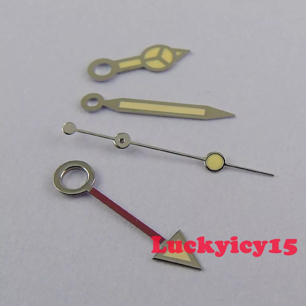 Yellow color watch hand GMT hand fit for Mingzhu 3804 DG5833