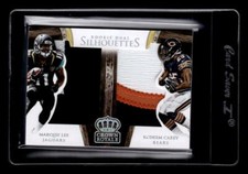 2014 Crown Royale Dual Rookie Silhouettes Prime Ka'Deem Carey Marqise Lee /25