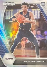 2021-22 Panini Prizm Draft Picks- Silver Variation- James Bouknight (RC) UConn