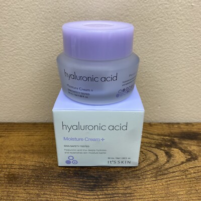 [it's SKIN] Hyaluronic Acid Moisture Cream+ 50ml / Intensive Hydration K- Beauty
