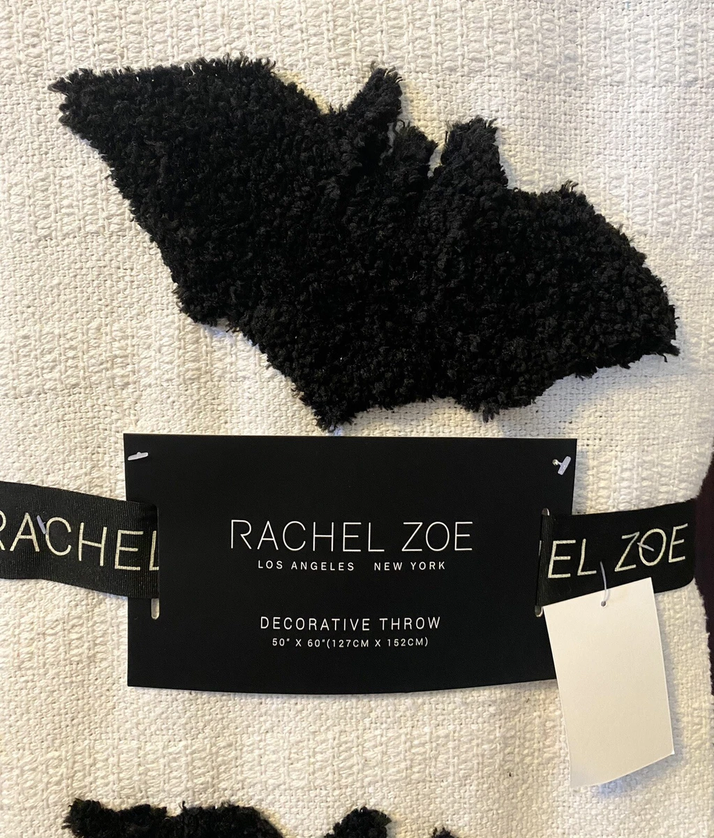Rachel Zoe Halloween Bat Throw Blanket Tiktok Homegoods Marshalls TJ Maxx |  eBay