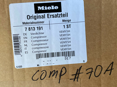 OEM Miele Compressor 7813191 (7 813 191)
