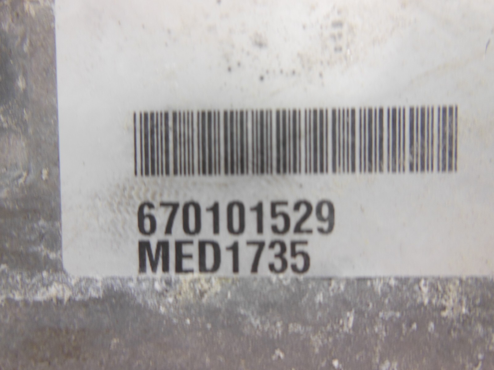 2017 17 Maserati Ghibli Engine Computer Control Module ECU OEM 670031346B