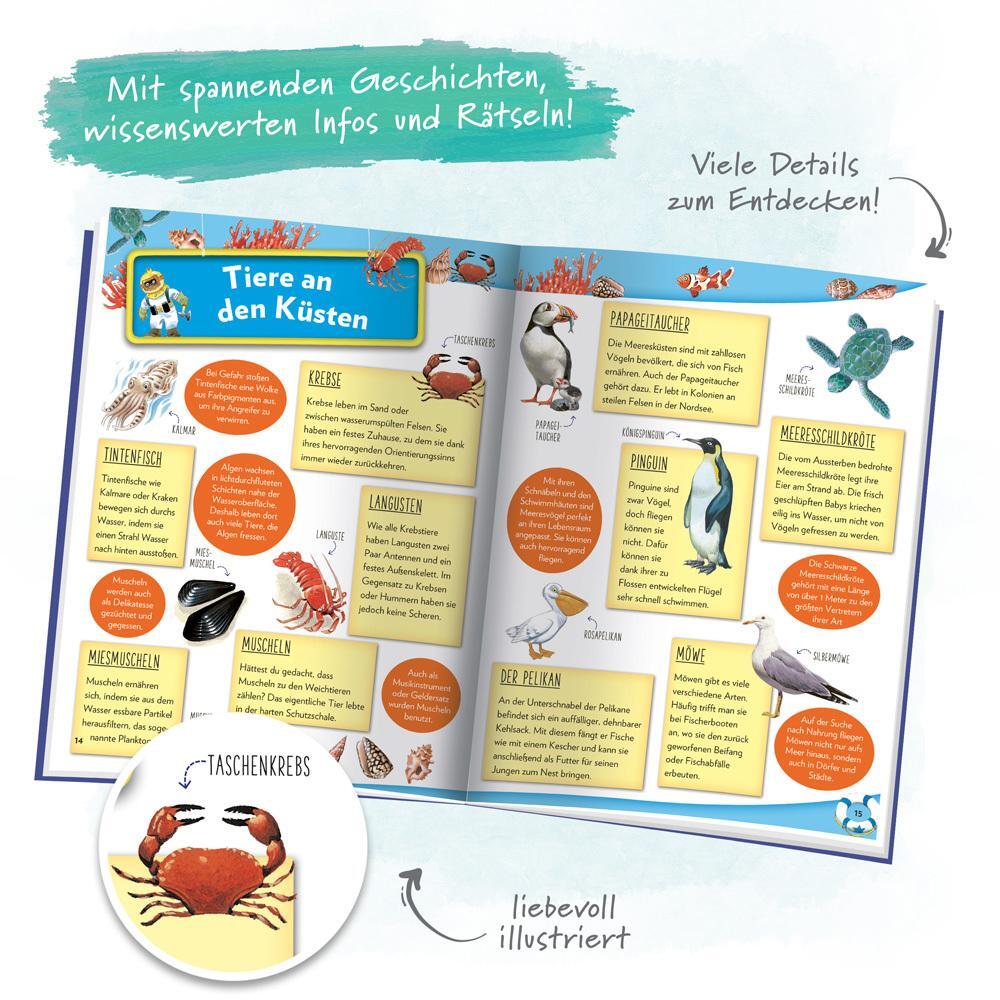 Thumbnail - Trötsch Das Meer Geschichten Spiele Wissenswertes Stickerbuch Trötsch