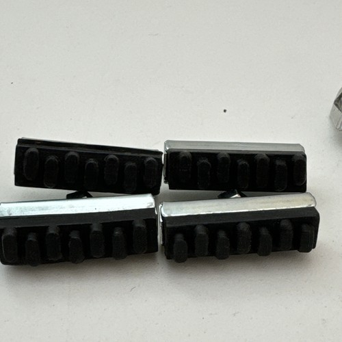 Vintage Brake Pads Shoes Lot OG 80s Old School BMX Guides Black A55 - Picture 9 of 15