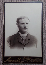 Spokane Falls, Washington Young man with Ascot tie and suit Victorian Era Man-