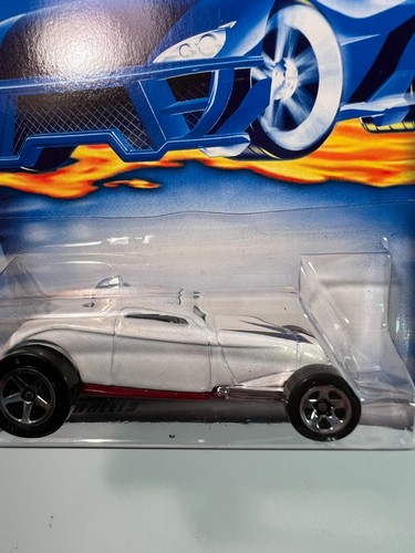 2001 Mattel "S000 Fast" First Editions Hot Wheels White #016 NOS - Picture 2 of 4