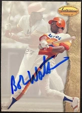 Bob Watson Signed 1994 Ted Williams Card #37 Baseball Astros NYY Autograph TPG