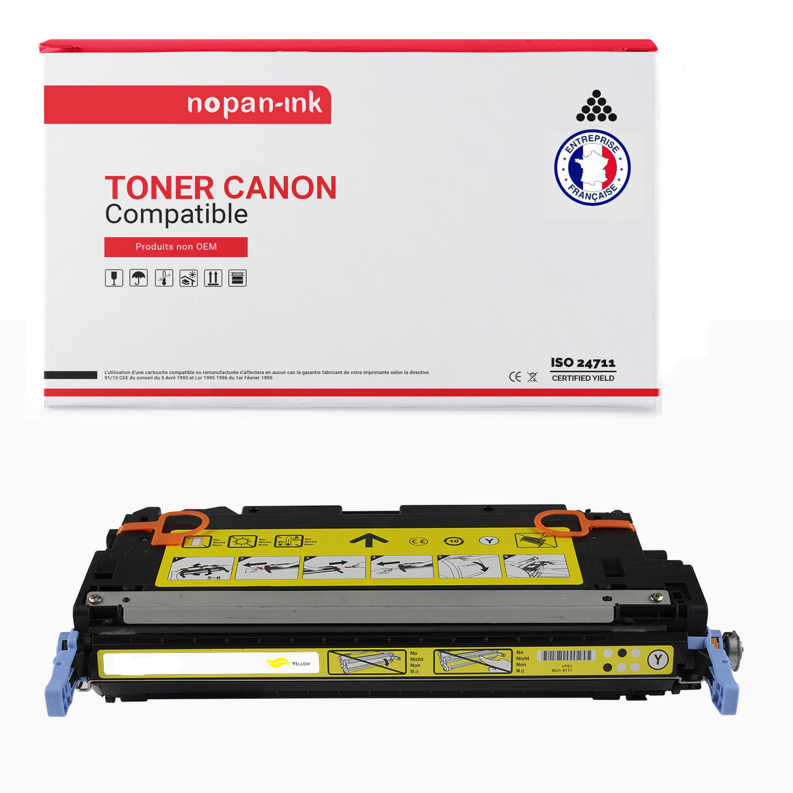 Toner EP707 M Q6003 magenta compatible imprimante laser Canon