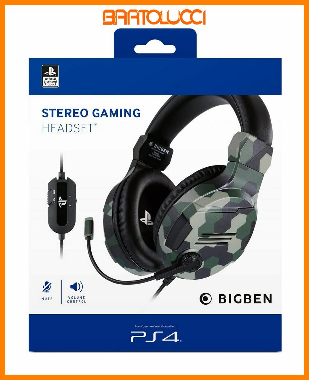 Bigben Multicolore V3 (Cablato), Cuffie Da Gaming, - Immagine 2