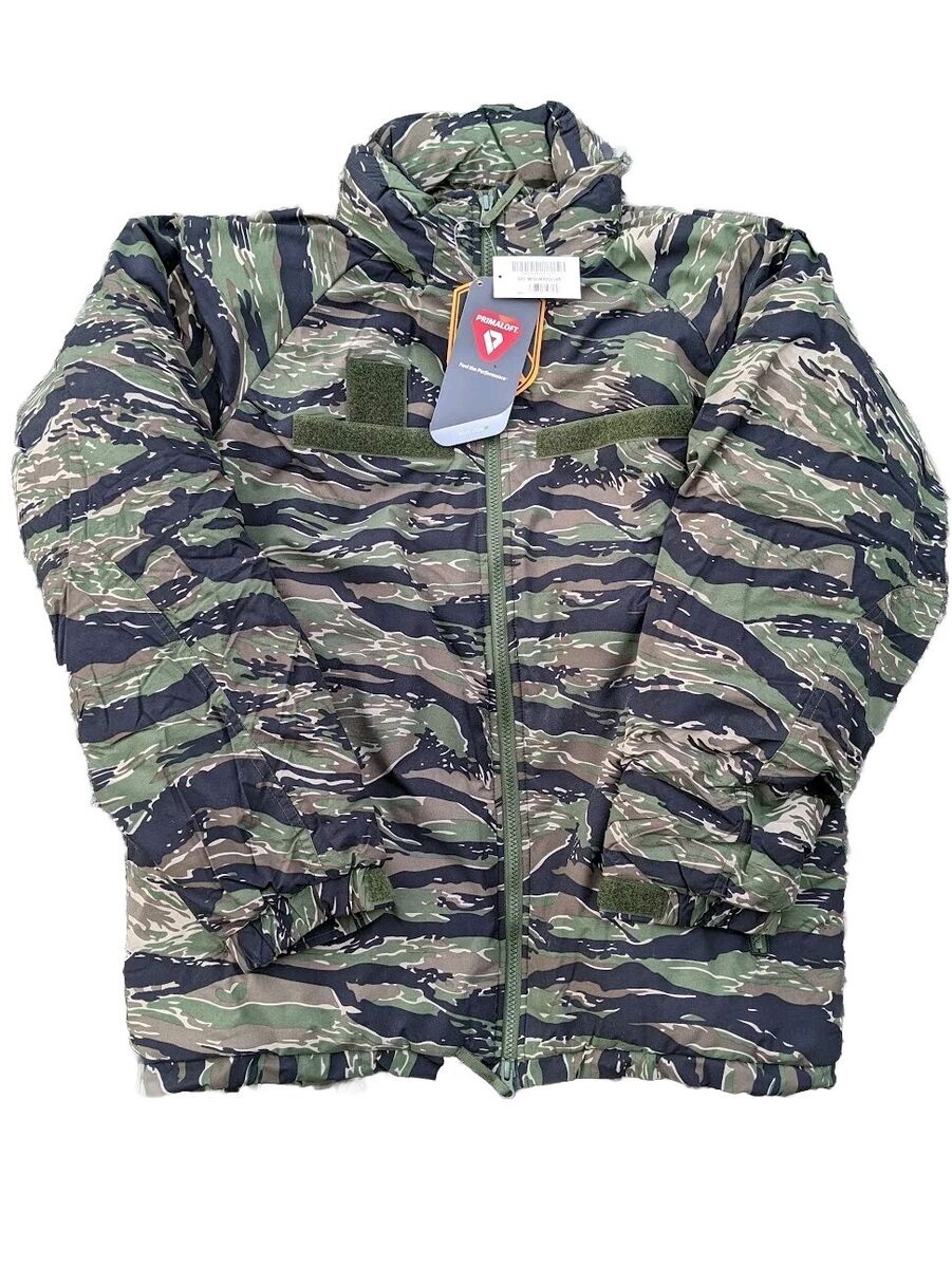 US Army Cold Weather Parka Primaloft Jacket ECWCS Tiger Stripe Gen 3 Level 7 | eBay US Army Cold Weather Parka Primaloft Jacket ECWCS Tiger Stripe Gen 3 Level 7 | eBay