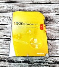 Microsoft Office Groove 2007 with Product Key Authentic NEW SEALED