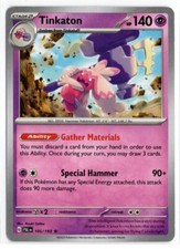 tinkaton pokemon card value Pokemon - Scarlet & Violet - Paldea Evolved - Tinkaton ex