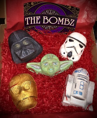 Star Wars Bath Bomb May The Fizz Be With You By The