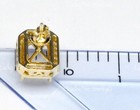 0.50 ct 14k White Gold Natural Diamond Semi Mount Earring Setting fits 8.5x6.5mm — photo 7