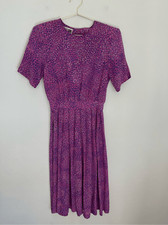 SK & COMPANY Vintage Silk Dress Size 10