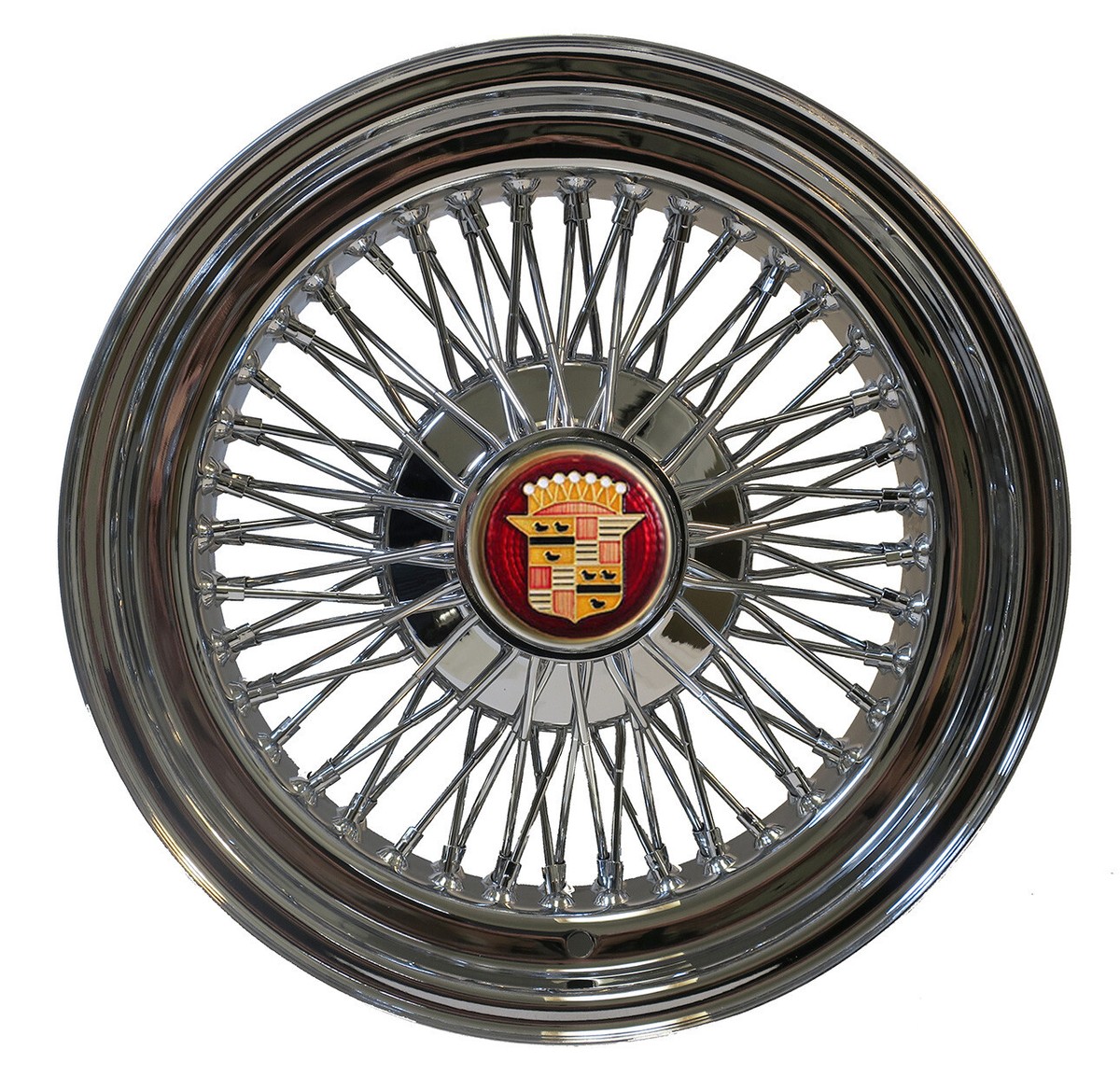 Cadillac Wire Wheel 15 X 7 Inches 72 Spokes Knockoff Type Price Is