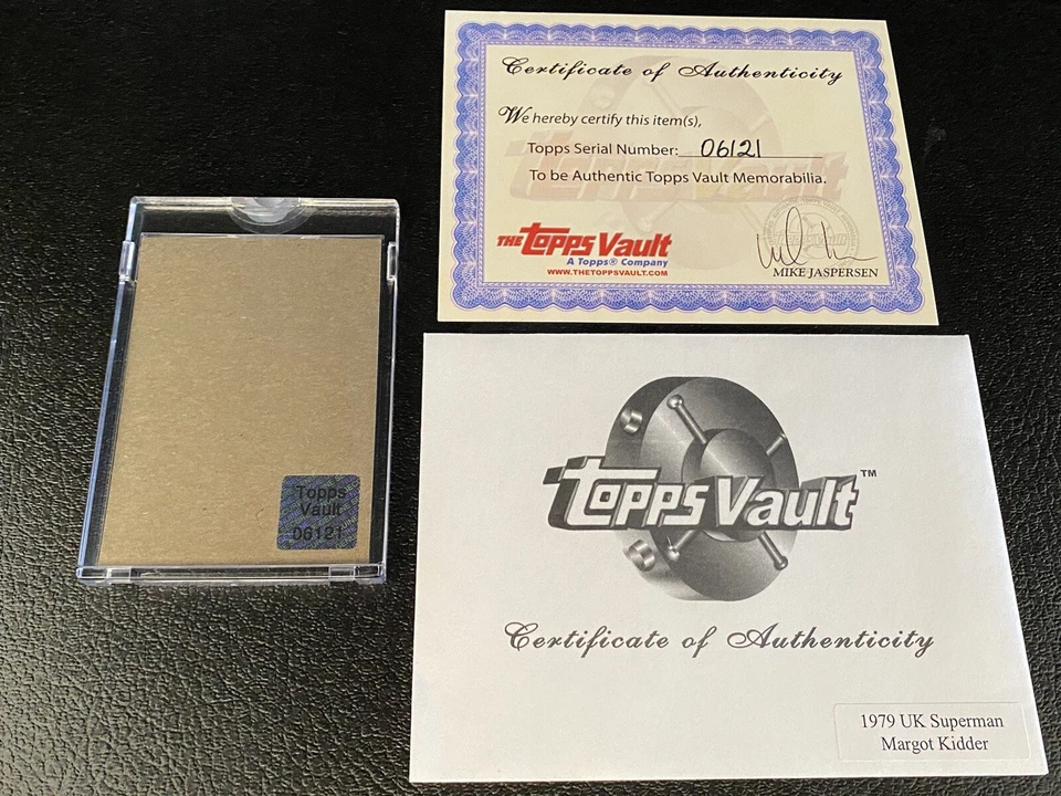 Superman 1978 1979 UK Topps Vault Proof Card #89 Lovely Lois Lane Margo Kidder - Image 3 of 4