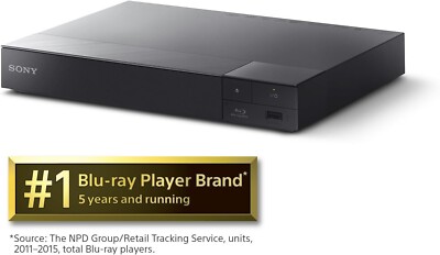 Sony BDPS6500 3D 4K Upscaling Blu-ray Player with Wi-Fi (2015