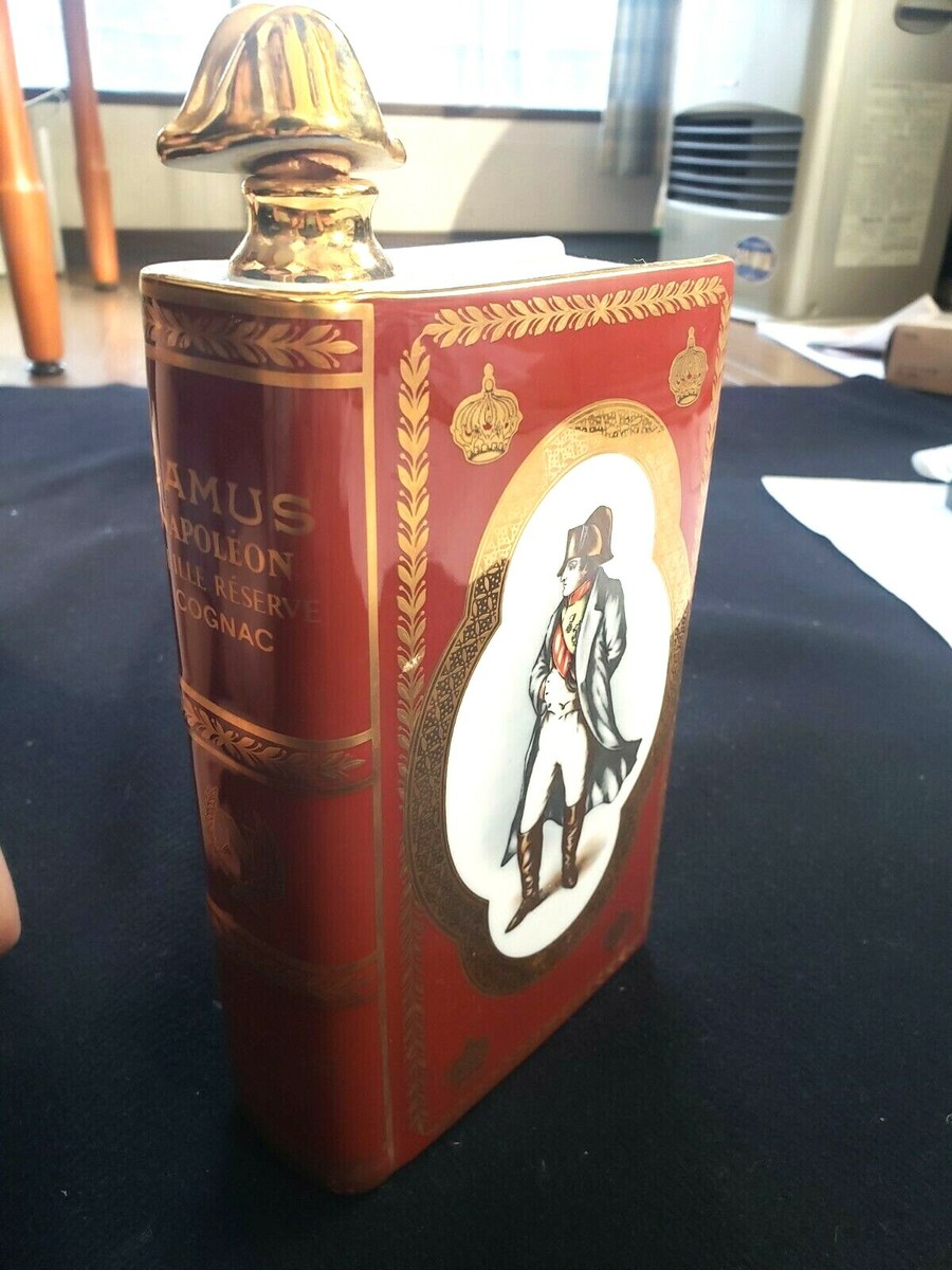 COGANAC CAMUS NAPOLEON Book Empty Bottle, Not Whisky JAPAN H8.3