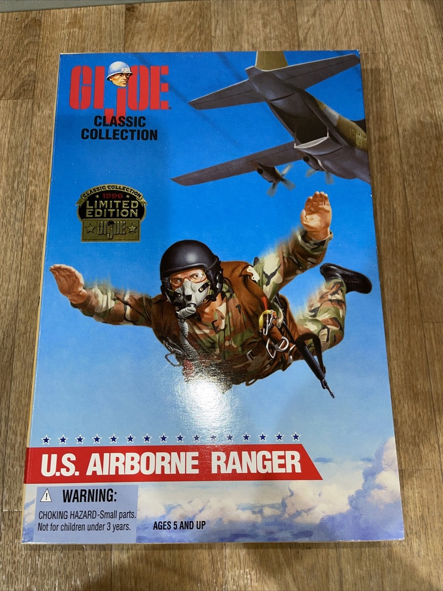 Black GI Joe Classic Collection US Airborne Ranger Action