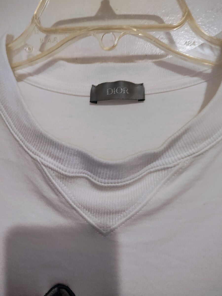 Rare Dior X Judy Blame Safety Pin embroidered T- Shirt 2020 Rare Dior X Judy Blame Safety Pin embroidered T- Shirt 2020