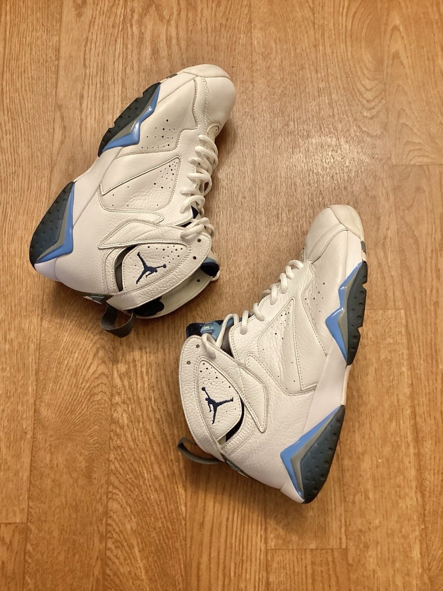 Nike Air Jordan 7 VII Retro French Blue Men 304775-107 White Blue