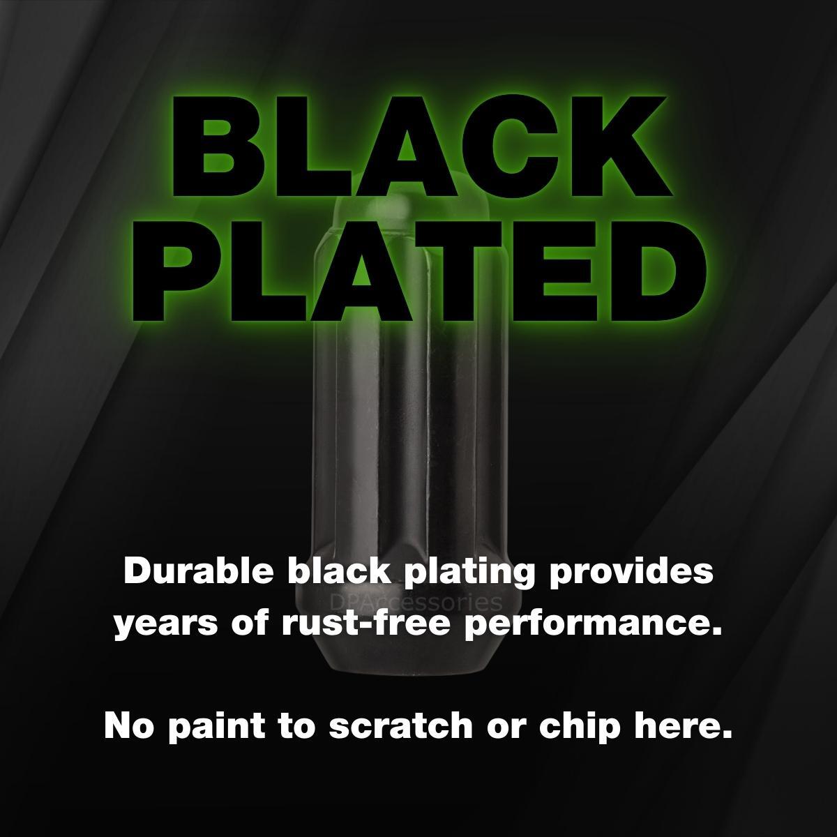 20042014 Ford F150 Lug Nuts Black for Aftermarket Wheels Set of 24 eBay