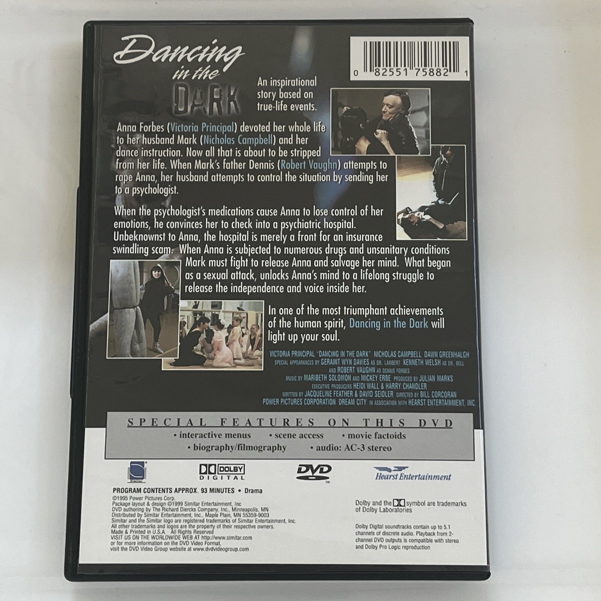 Dancing in the Dark (DVD, 1999) Victoria Principal Robert Vaughn