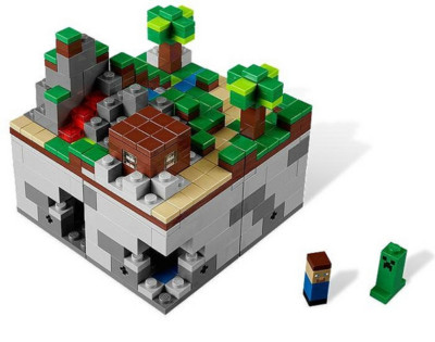 ユエジーメイカ LEGO 21102 - (CUUSOO): Minecraft: Micro World (LEGO Ideas) - The