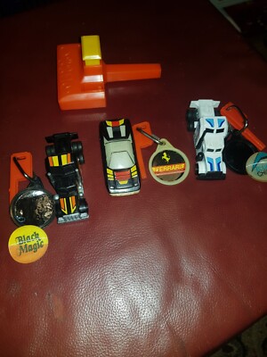 Kidco Key Cars Black Magic/Blue Chief Semi Trucks, Ferrari mit Schlüssel & Launcher...