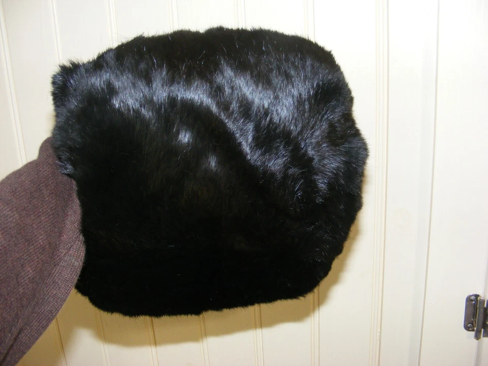 ВИКТОРИАНСКИЙ СОБОЛЬ МЕХ МУФФ МЯГКИЙ ЧЕРНЫЙ МАЛЕНЬКИЙ ФИГУРИСТОВ МУФФ 7 «ШИРОКИЙ БАРХАТ С ПОДКЛАДКОЙ ТЕПЛЫЙ - Изображение 3 из 4