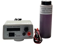 Black Chrome Electroplating kit, Gold/Chrome/rhodium/Plating Machine kit