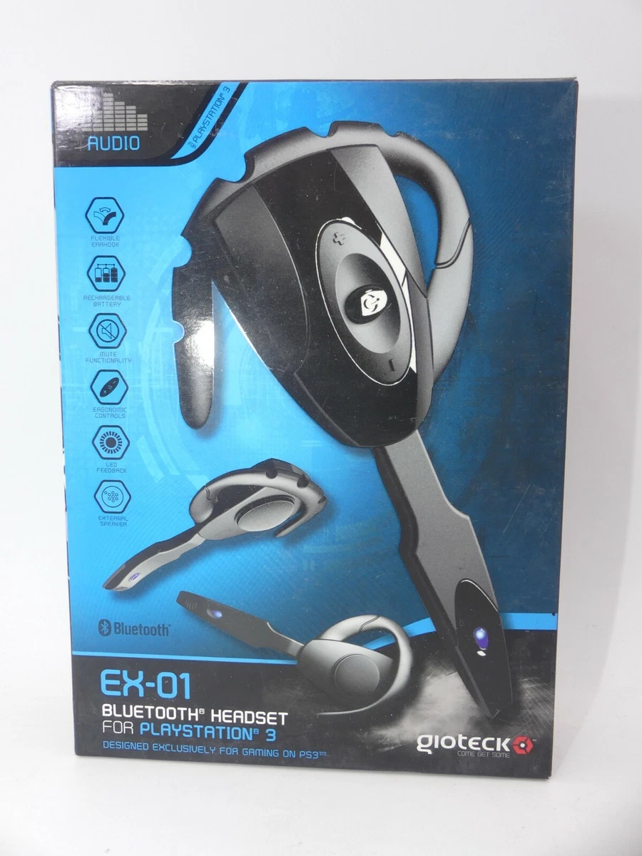 Bluetooth Headset PS3 Gioteck EX 01 USED