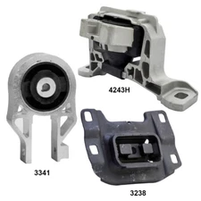 Engine Motor & Auto Trans Mounts 3Pcs Set for Ford Focus 2.0L SE, S, Titanium