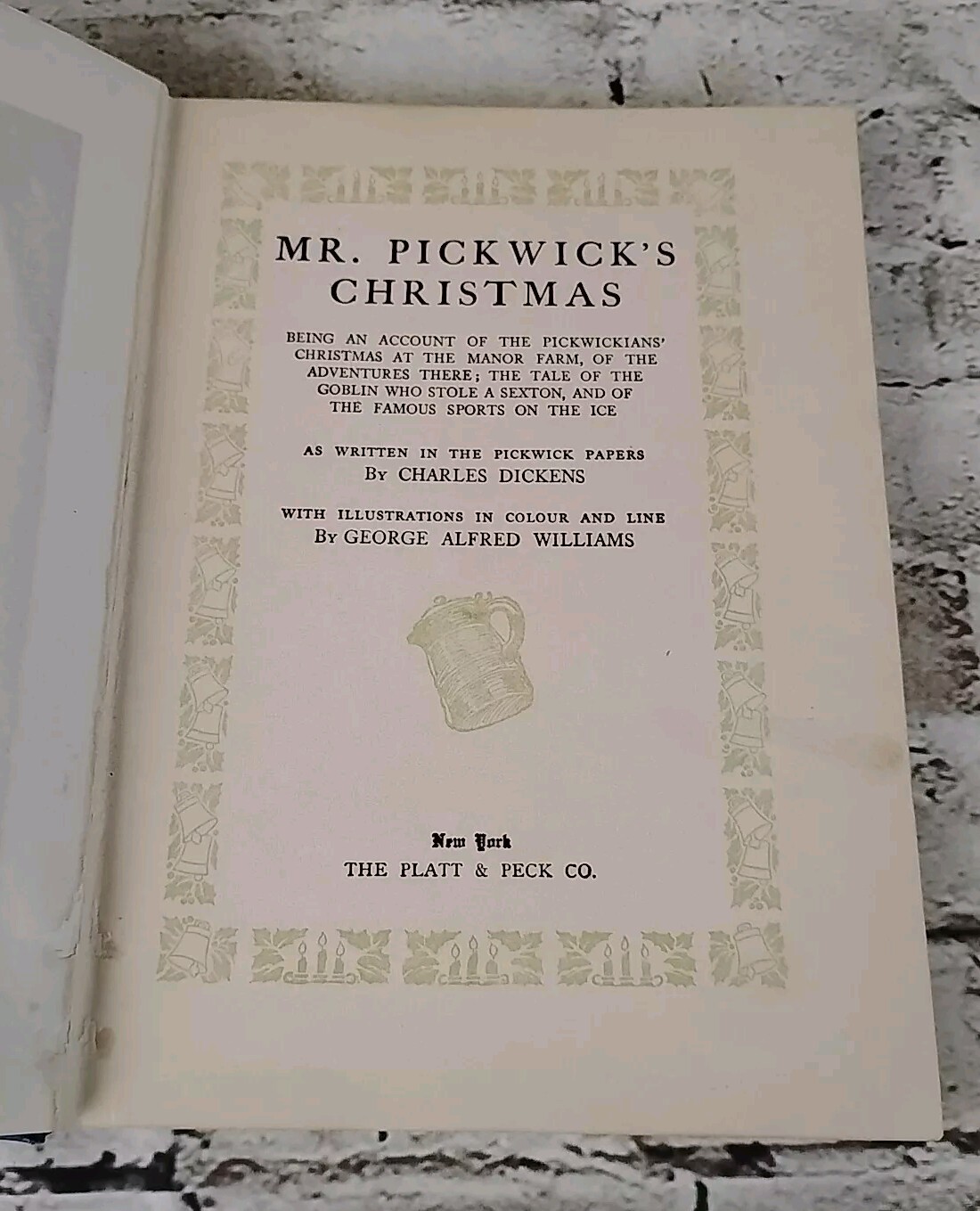 Mr. Pickwick's Christmas: Charles Dickens 1906
