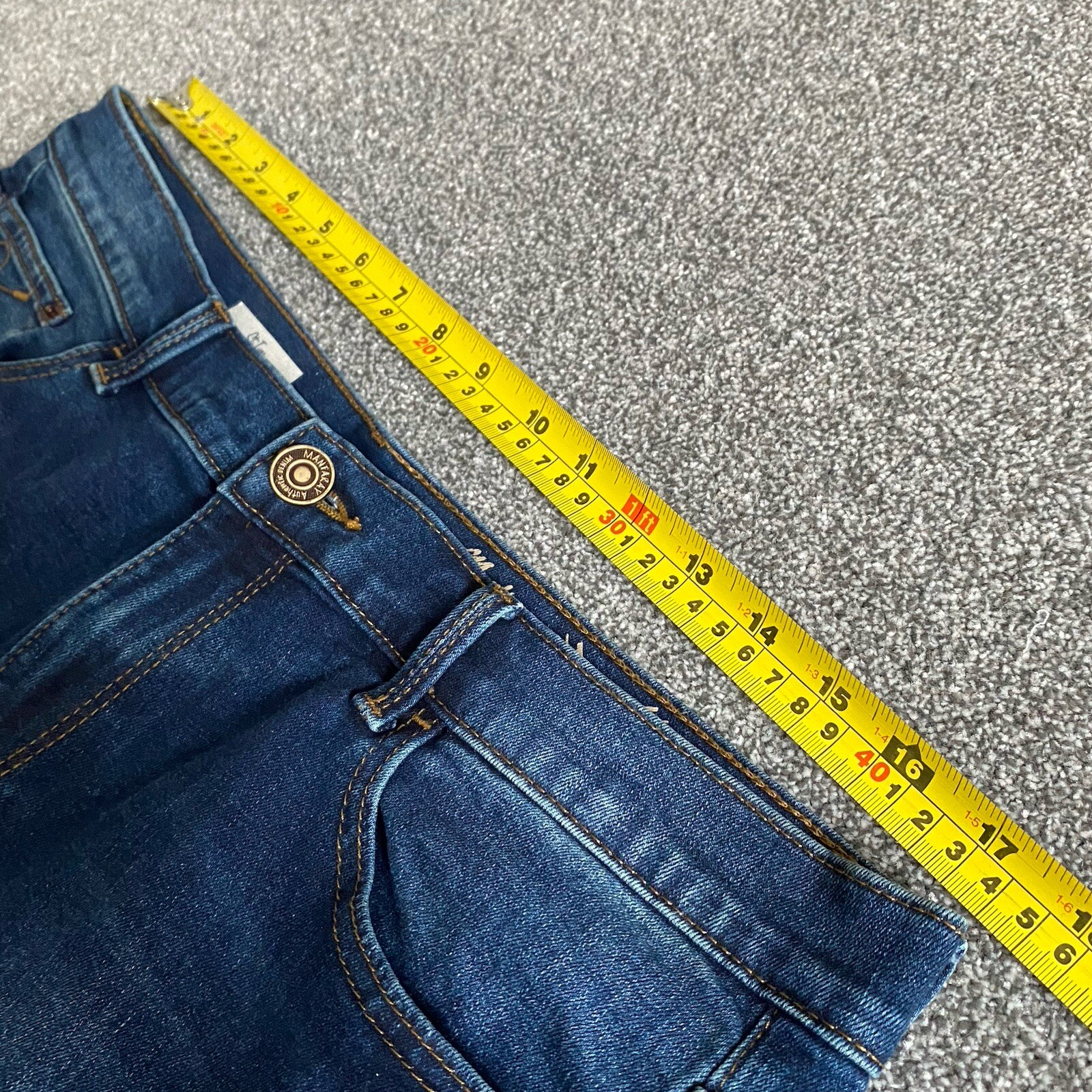 Mantaray St Ives Bootcut Jeans Womens 16R Regular Blue Denim 34x31