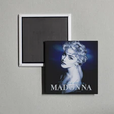 Madonna - True Blue (35th Anniversary Edition) Album Cover Locker Fridge Magnet