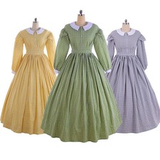 Christmas Dress 1860s Victorian Christmas Dickens Fair Caroler Dress Civil War