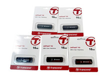 (QTY. 5) Transcend 16GB JetFlash 700 USB Flash Drive 3.1 Gen 1 TS16GJF700 NEW