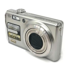 Fujifilm FinePix F70EXR Silver Compact Digital Camera Tested Working Japan