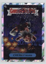 2023 Topps Chrome Garbage Pail Kids Series 6 Atomic Refractor Cherry Bomb 19bk