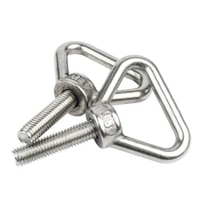Stainless Steel Triangle Lifting Eyebolt M8M10M12M16M20 Welded Load-Bearing Bolt