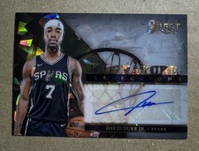 2024-25 Panini Select - Signature Selections David Duke Jr. #SS-DUK (AU) 20/25