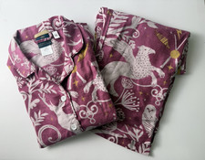 Pottery Barn Teen Harry Potter Flannel Pajama Set Medium Whimsy Cotton Magical